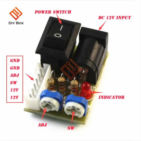 Acessórios Mini CCFL Inverter Tester LCD TV Laptop Reparo Reparo de luz Lâmpada Teste de lâmpada 12V Teste de interruptor Teste LCD Tubo LCD