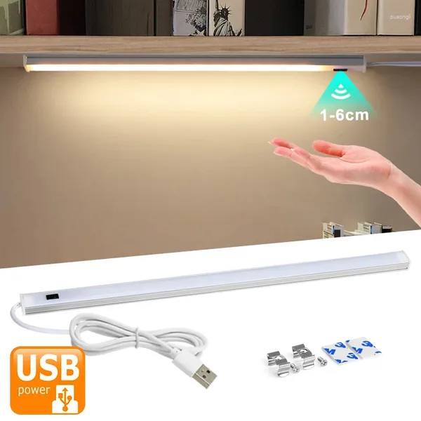 Tischlampen 5 V USB LED Strip Desk Lampe Handweiterschalter Bewegungssensor Kinder Untersuchungsraum unter Schrank Küchenleuchten