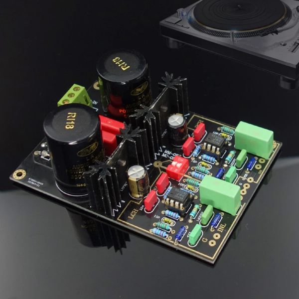 Amplificador Alemanha Dual Linha Cantando e Putting Vinil MM Mc Phono Phoon Board Phoon Amplifier Board acabado