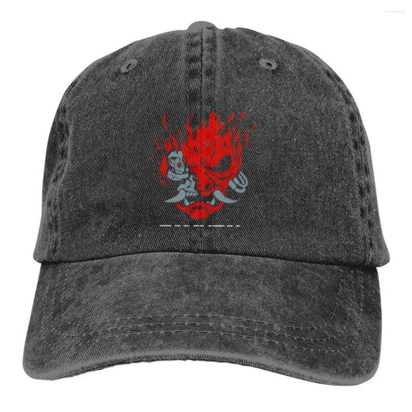 Ball Caps Vintage Samurai Retro японские игры 2077 футболка в стиле арт-игры классическая мода на открытом воздухе бейсболка