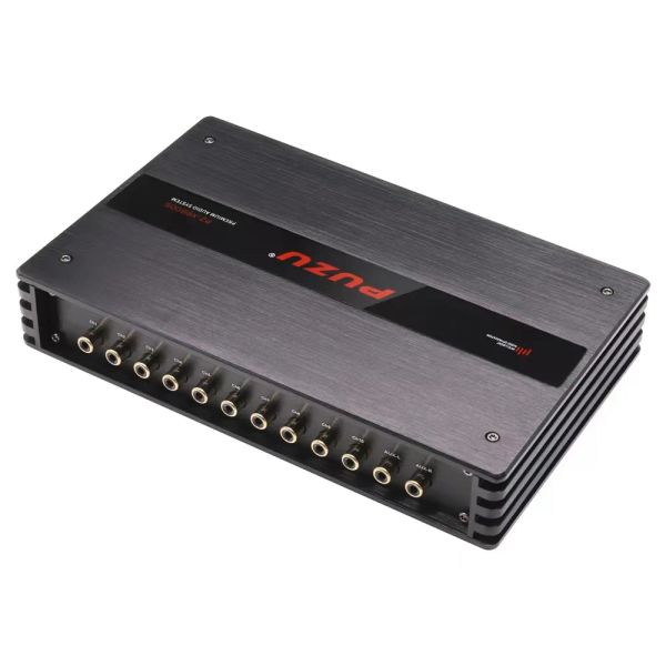 Amplificador Puzu PZX6800S Modificação de áudio de carro 6 em 10 OUT Processador Dedicador de Carro Dsp Power Amplifier Car