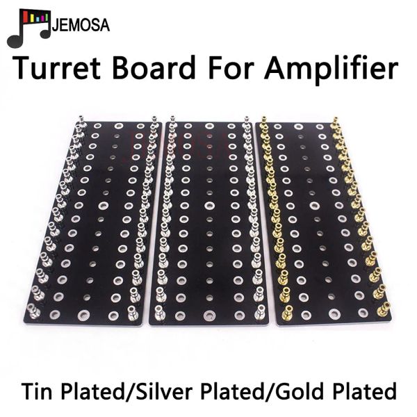 Amplifikatör 1pc 30 Gönder Taret kartı DIY ses şeridi etiketi kartı terminal taret pabuç kartı HIFI Vintage vakum tüp amplifikatörü 150*60*2mm