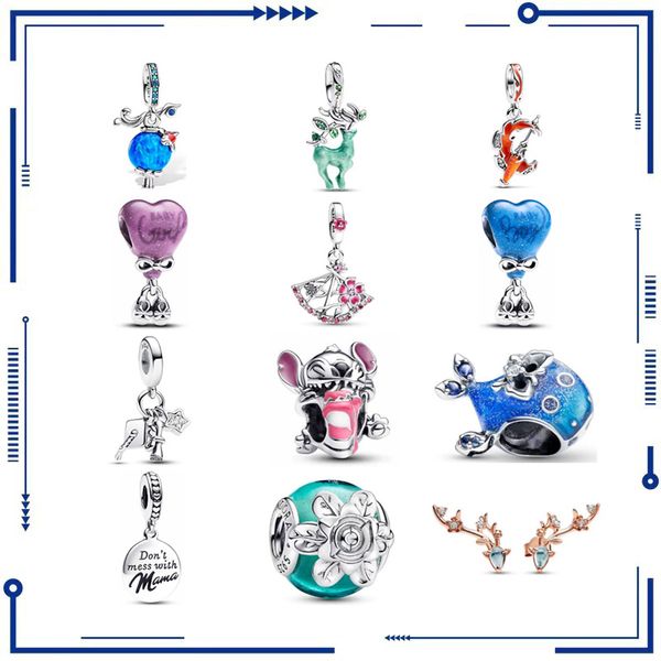 925 Silver 2024 New King of Glory Butterfly Travel Dream Little Qiao Peach Blossom Girl String Gioielli Spedizione gratuita