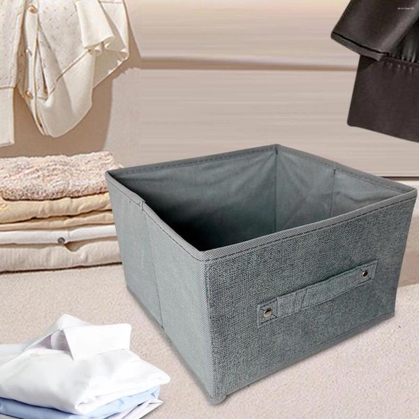 Caixas de armazenamento Organizador de gavetas de roupas íntimas dobráveis ​​para a sala de estar para casa