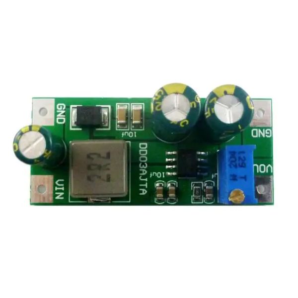 ACESSORES DD03AJTA 30W Módulo de Stepup ajustável DC 2.75.5V a 3.524V DCDC Boost Conversor Board para o motor LED de bateria de lítio de 18650