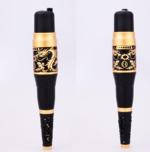 1pc Novo modelo Máquina de tatuagem de dragão original para suprimentos de maquiagem permanente Navio de caneta de tatuagem rotativa por DHL1639226