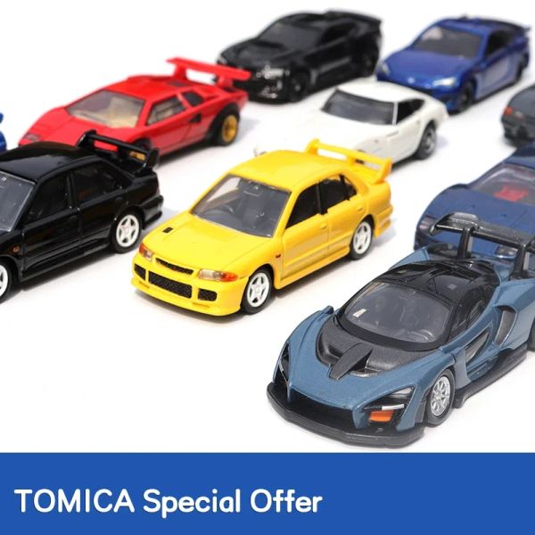 Auto Takara Tomy Tomica Aereo per carro armato per auto premium Honda Nissan GTR Toyota Subaru Diecast Model Kit Toys