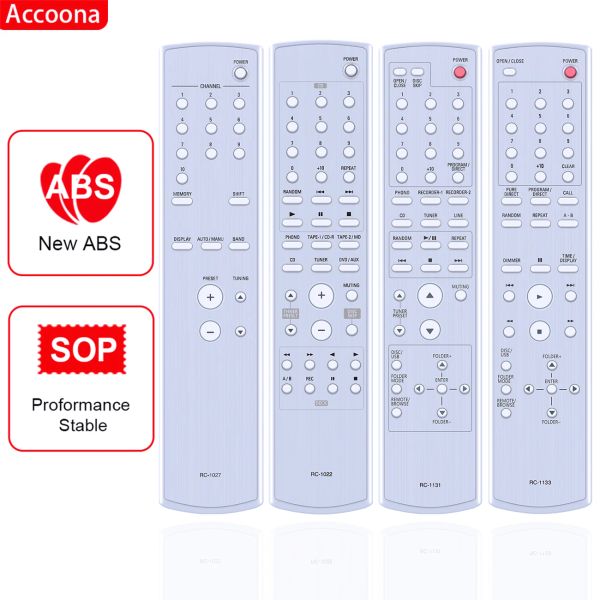 Steuerelemente hohe Qualität des Fernbedienungssteuerungen RC1022 RC1027 RC1131 RC1133 Pass für den Denon AV -Empfänger -Stromverstärker