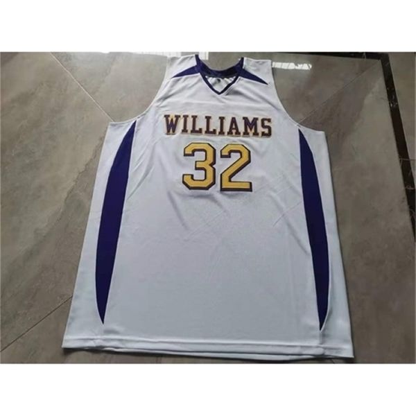 3740Rare Basketball-Jersey-Männer Jugendfrauen Vintage #32 Duncan Robinson Division III Williams College Größe S-5xl Sonderanfertigung eines beliebigen Namens oder taub 190c