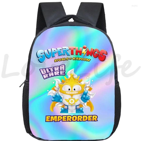 Borse per bambini Backpack Superzings Backpack da 12 pollici di zaino Superthings BASSAGGIO COMPARONE GIOCHI ARILE MOCHILA