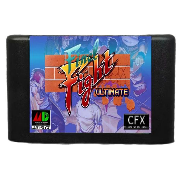 Spiele Mega Drive Final Fight Ultimate Demo Arcade Verion 16bit Spielkarte