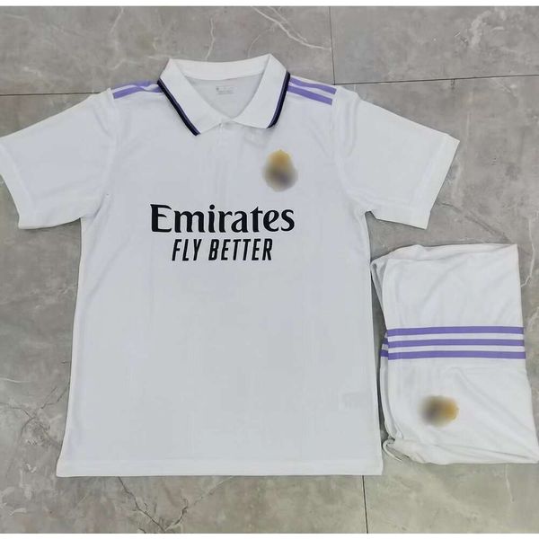 Jerseys de futebol Men fatos 22-23 Huang M Home White Club Jersey Jersey Crianças Infantil Time de treinamento Time 16-3xl