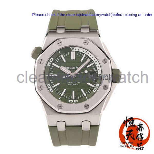 AUDEMAR WATCH APWATCH PETEUT PIKET LUXURY WATCHEN APSF ROYALS OAKS Armbandwatch Pigeutersp Designer -Box -Zertifikat Offshore -Serie Präzision Stahl Automatisch Mech