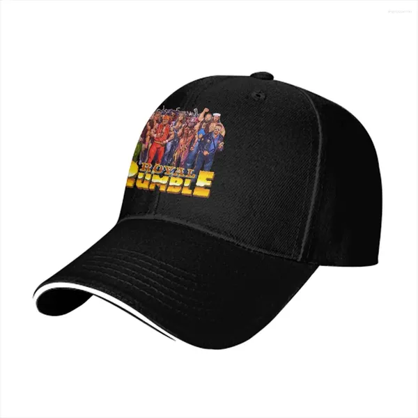 Ballkappen Sommer Herren- und Frauen Baseball Wrestling Fabric Royal Rumble 1991 LKW -Kappe Running Hut kreative Geschenke