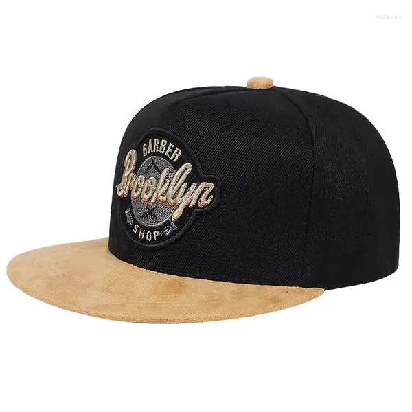 Caps de bola Luxury Unisex Fastball Cap Brooklyn Bordado de Hiphop Baseball para Mulheres Meninas Casual Casual Hat Snapback Gorras Hombr