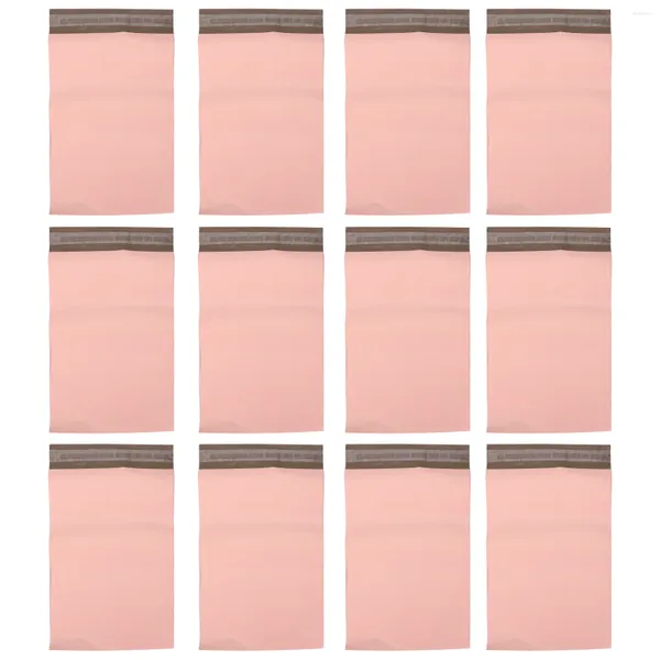 Aufbewahrungstaschen 100 Stcs Pink Courier Bag Lieferung Express Blase Umschläge Selbstdichtung verdicken Verpackung
