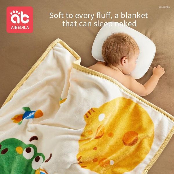 Coperte Aibedila neonati e per il bambino single/doppia nuvola coperta i letti sono i pannolini nati AB5874