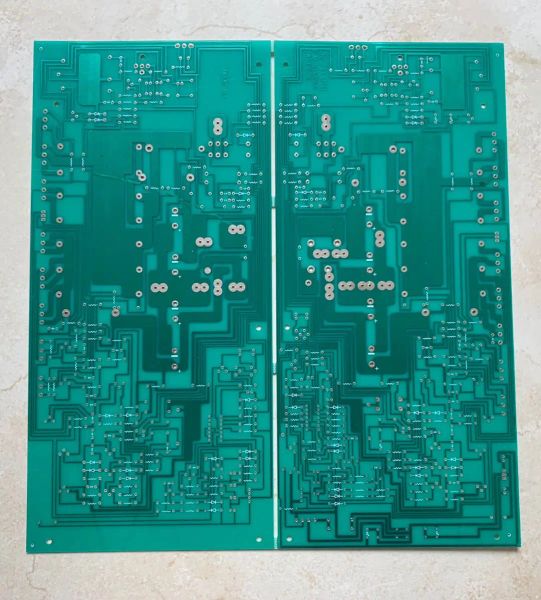 Verstärker Neueste Schweizer FM711 Power Amplifier -Karte, vergrößerte Version, Leerplatte mit PCB Direct Gravur, Debugged Board, Balanced Modul