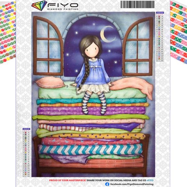 Stitch Fiyo Diamond Painting Anime Coll New Collection 2022 Picture Diamond Mosaic 5D DIY вышивка Art Cross Stitch Kit Decor