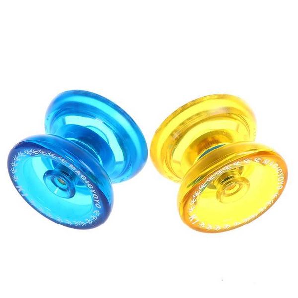 Yoyo горячая распродажа yoyo classic baby toys professional magic yoyo k1 спин алюминиевый сплав металлический йойо 8 мяч kk подшипник с вращающейся струной