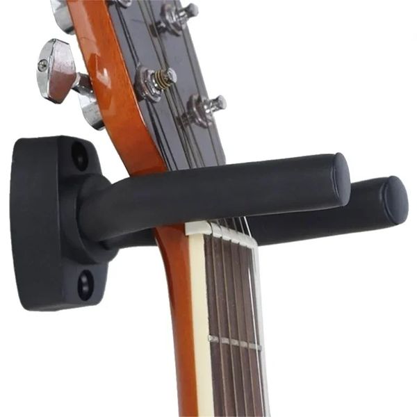 2024 Punto do gancho de guitarra Holder Stand Holder Solder Adequado para Ukulele de Banjo Banjo Bass de Guitarra com Acessórios para Parafusos