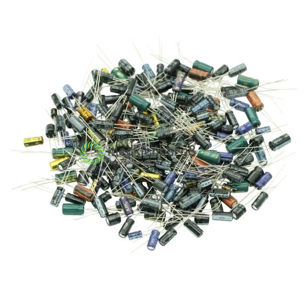 Zubehör 210pcs 25 Werte 0,1UF220UF Aluminium Elektrolytisch Kondensator -Sortiment -Kit für das Arduino -Board -Modul eingestellt