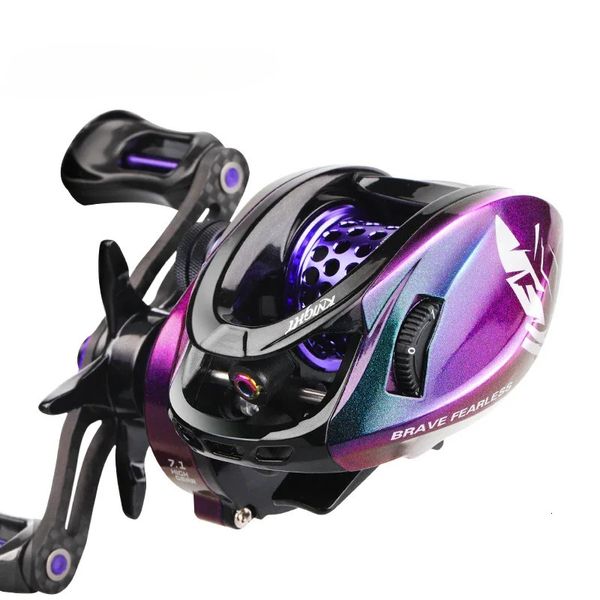 Shar black knight ii bfs esca finezza di finezza esca 71 1 freno di frenatura magnetica ad alto rapporto freeletta per la pesca di pesca 240506 240506