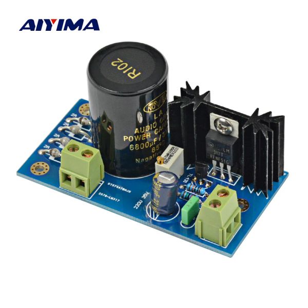 Усилитель AIYIMA LM317 + TL431 Высокая точная линейная регулируемая плата питания переменного тока в модуль питания постоянного тока для усилителя