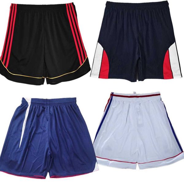 Shorts maschile Shorts da calcio retrò per adulti 06 Milan England 98 France Football Shorts.3Tqo