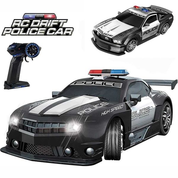 Электрический/RC CAR 1/12 RC Полицейский автомобиль 2,4 ГГц Ультра быстрого дистанционного управления.