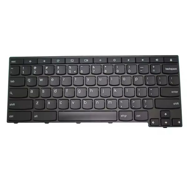 Laptop -Tastatur für Lenovo ThinkPad Yoga 11E Chromebook Englisch US 04x6368 SN20F22265 9Z.NBHSQ.01D AELI5R01110 04X6290