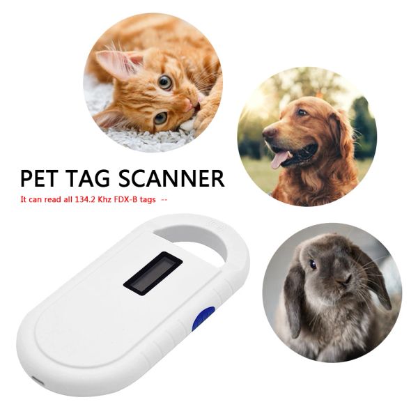 Scanner RFID Reader Card ID Reader 134KHz 125KHz RICAGLIABILE ANIMI TRANSPONDER MICROCHIP Scanner USB 2.0 PET ID Scanner