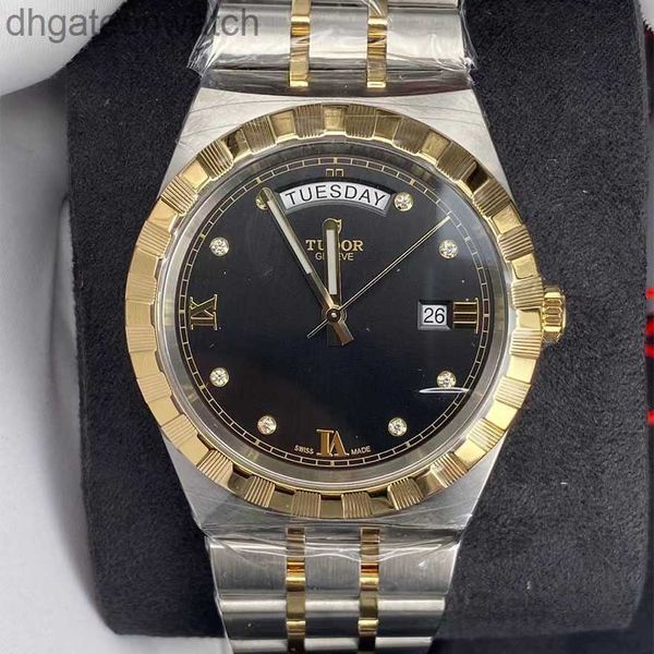 Unisex Fashion Tudery Designer Watches Emperor Watch Mens Mens M28603 Royal Series Gold Watch Automatic Mechanical Mens Watch 41 мм с оригинальным логотипом