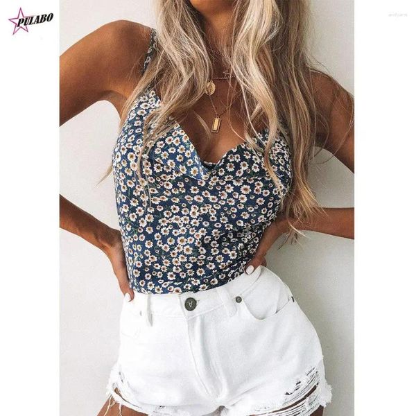 Frauen Tanks Pulabo Mode Frauen Sommer Camis Tops ärmellose Baumwollbustier Unscharze Bandeau Bra Weste nahtlose Bralette -T -Shirts