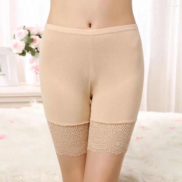 Calcinha feminina 2024 mulheres shorts de roupas íntimas sem costura de algodão macia calça curta