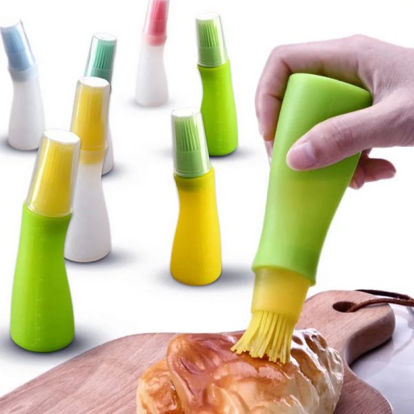 Acessórios cozinha silicone Óleo de escova de garrafa de manteiga Brecha de pão de pão escova de churrasco de utensílios de utensílios