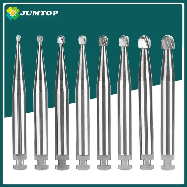 Bits 5pcs/Box Dental Wolfram Carbid Burs Low Speed Rund RA -Serie für Dentallabor oder Klinikschaftendurchmesser 2,35 mm Dentsit