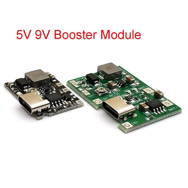 Accessori da 3,7 V a 5V 9V USB Lithium Lipo Multimetro Modifica 18650 Carica batteria Up Decreta Modulo integrato