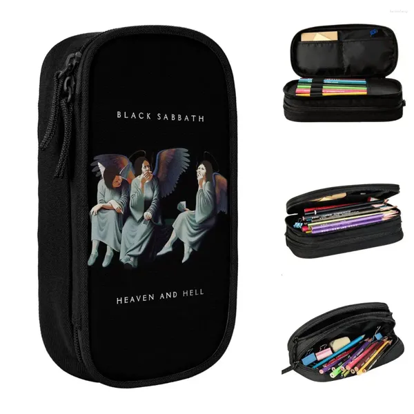 Case di matita Black Sabbathe Case Black Music Rock Music Pencita