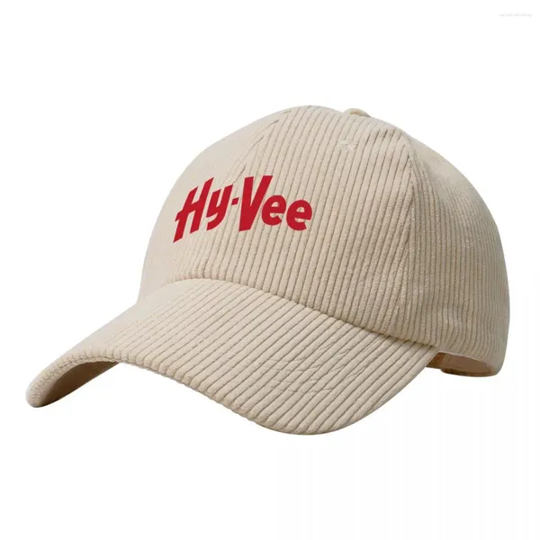 Ballkappen Hy-Vee Retro 1950 Logo Cordball Baseball Cap Kinder Hut süße Anime Sommerhüte Frau Männer