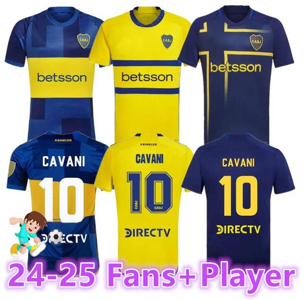 24 25 Cavani Boca Juniors Maglie da calcio 2023 2024 2025 Maradona Benedetto Marcos Rojo Carlitos de Rossi Tevez Salvio Barco Janson Medina 23 24 25 SCHITTA CALCIO 8899