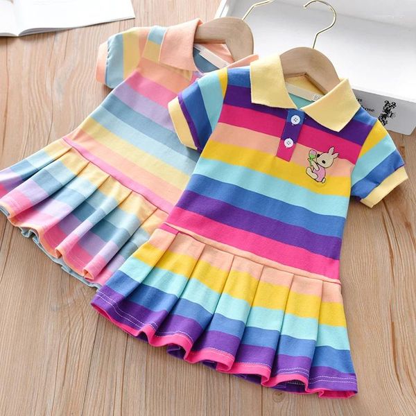 Girl Dresses Children Dress Frum Spring Summer COLLAR CAGLIO CAMPIO MASHIFICA BAMBINA NAMBINA GWIRCO