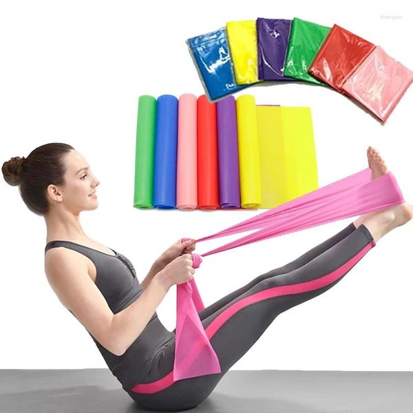 Bande di resistenza Yoga Pilates Endle Stretch Exerch Fitness Training Elastic Gulla