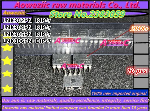 Аксессуары Aoweziic 2018+ 100% Новый импортный оригинальный LNK302PN LNK304PN LNK305PN LNK306PN DIP7 MANERACTION CIP