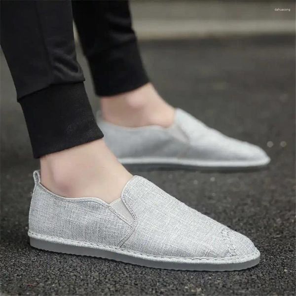 Scarpe casual senza spalline rotonde naso bianco sneaker estate uomini in alto prodotto 2024 tendenze sportive s divertenti