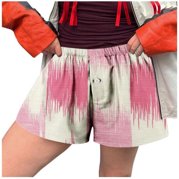Pantaloncini da donna abbottonatura vintage abbottonatura anteriore in vita alta e largo estate versatile effetto dimagrante pantaloni di moda