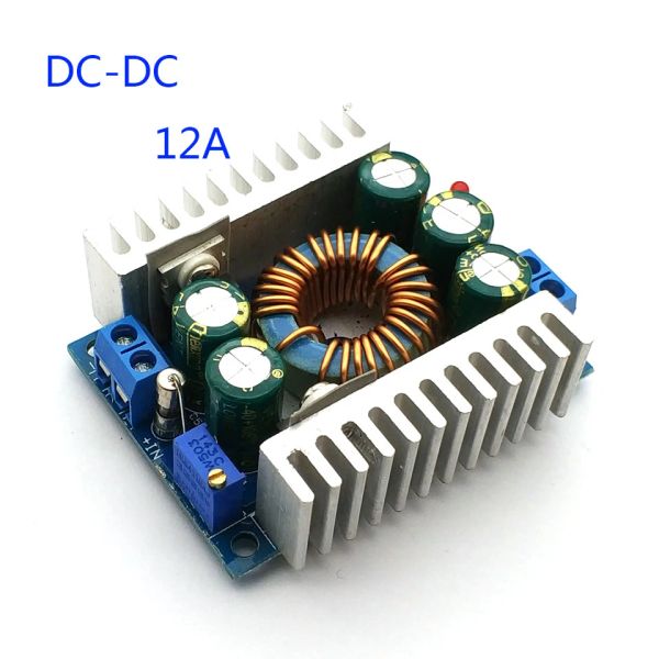 Zubehör DCDC hohe Leistung niedriger Ripple 12A einstellbares Stepdown -Modul 95% effizientes Auto -Leistungsmodul