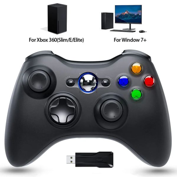 Topi 2,4 g Wireless Game Board per Xbox 360 Controller Vibrante Rocker per Xbox 360 Slim Gamepad per Windows 10 7 8 PC Console di gioco