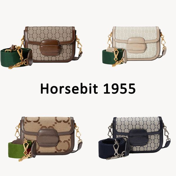 Bolsas de ombro de grife 1955 Bolsa de alta qualidade para bolsa genuína versátil portátil Bolsa de moda transversal portátil