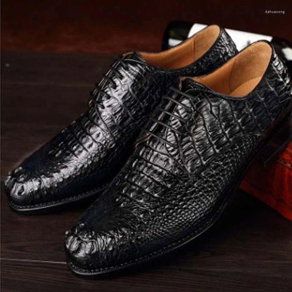 Sapatos casuais dae crocodilo masculino